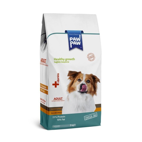 Paw Paw Kuzu Etli Yetişkin Köpek Maması 15 kg